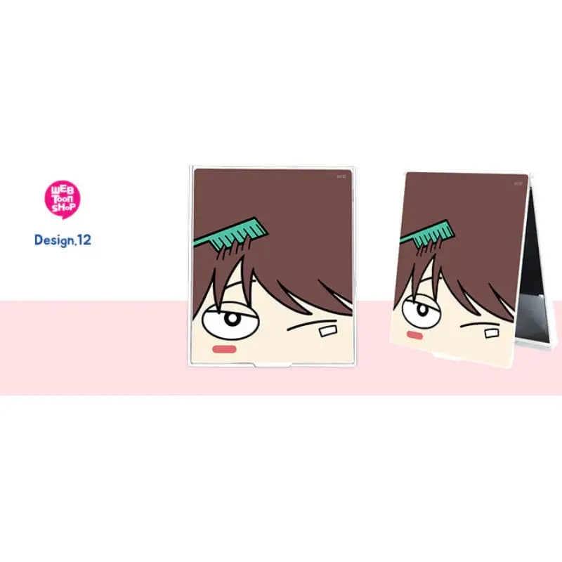 Love Revolution - Folding Square Mirrors - Webtoon Shop - Accessories - Harumio