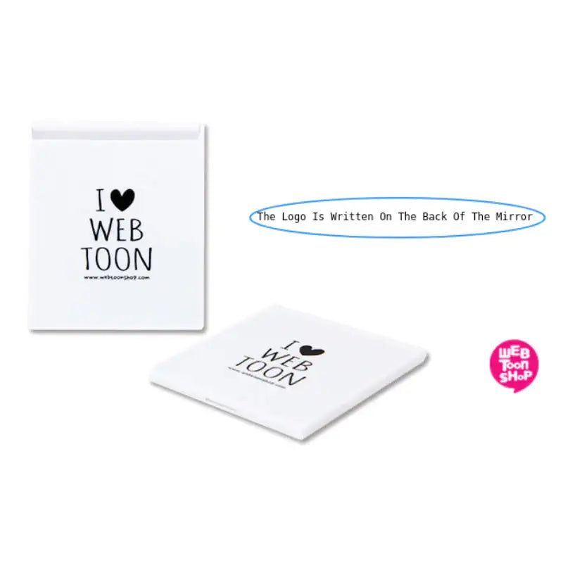 Love Revolution - Folding Square Mirrors - Webtoon Shop - Accessories - Harumio
