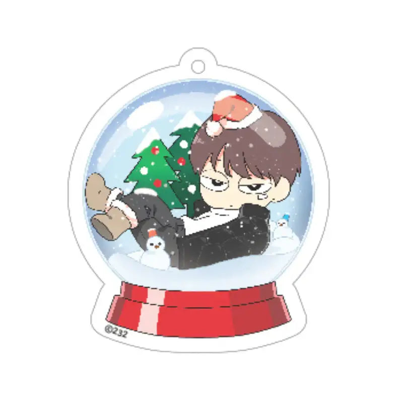 Love Revolution - 'Christmas' SD Acrylic Keyring - Webtoon Shop - Keyring - Harumio