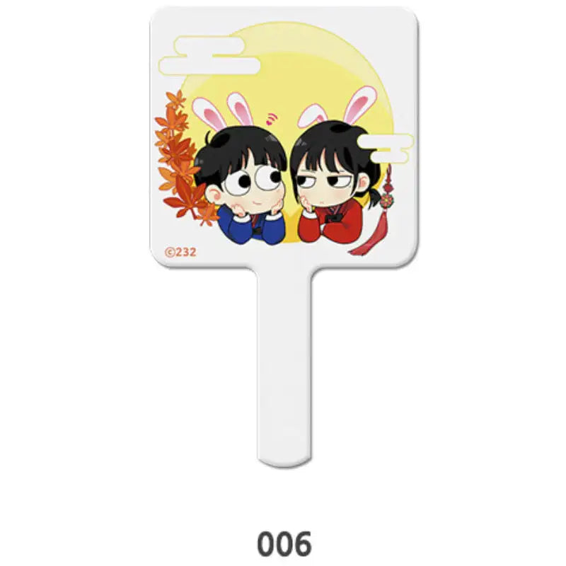 Love Revolution - Square Hand Mirror - Webtoon Shop - Hand Mirror - Harumio