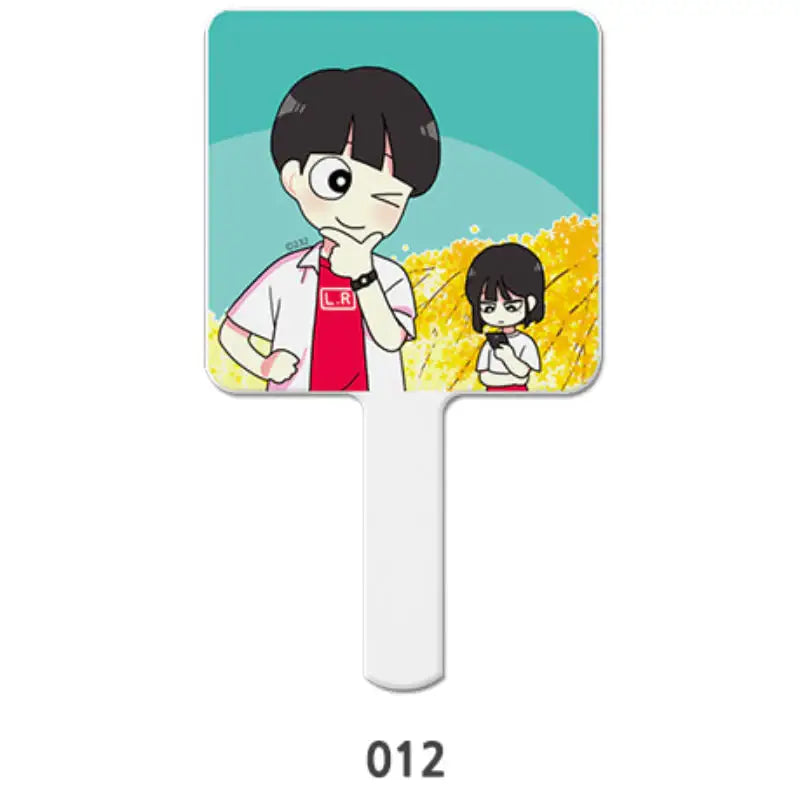 Love Revolution - Square Hand Mirror - Webtoon Shop - Hand Mirror - Harumio