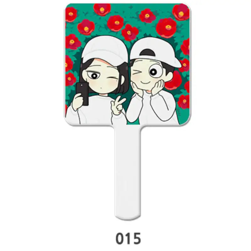 Love Revolution - Square Hand Mirror - Webtoon Shop - Hand Mirror - Harumio