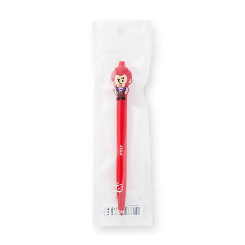Line Friends x Brawl Stars - Black Gel Pen - LINE FRIENDS - Stationery - Harumio