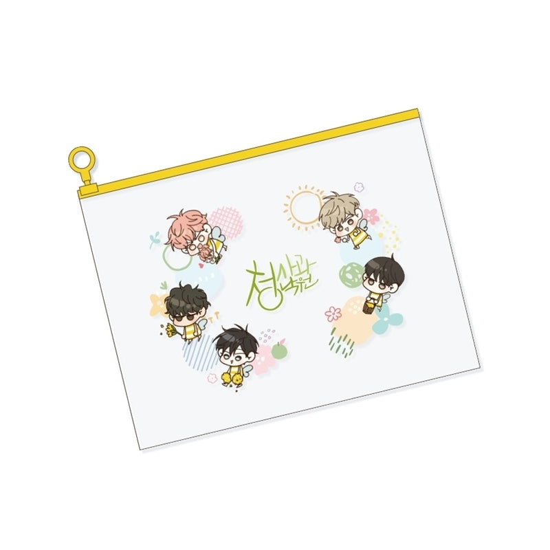 Green Apple Paradise - Mask Pouch Set