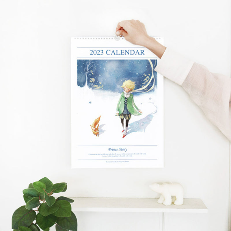 Indigo - 2023 Prince Story Wall Calendar