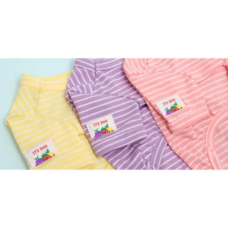 ITSDOG - Pet Jam Jam Striped Shirt - ITSDOG - Pet Clothes - Harumio