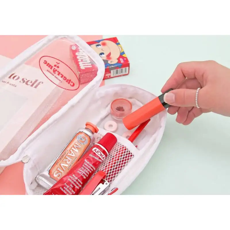 Second Mansion x 10x10 - Cherry Me Twinkle Daily Pouch - Second Mansion - Pouch - Harumio
