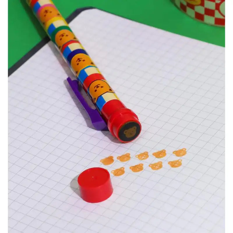 Wiggle Wiggle - Stamp Pen - Wiggle Wiggle - Stationery - Harumio