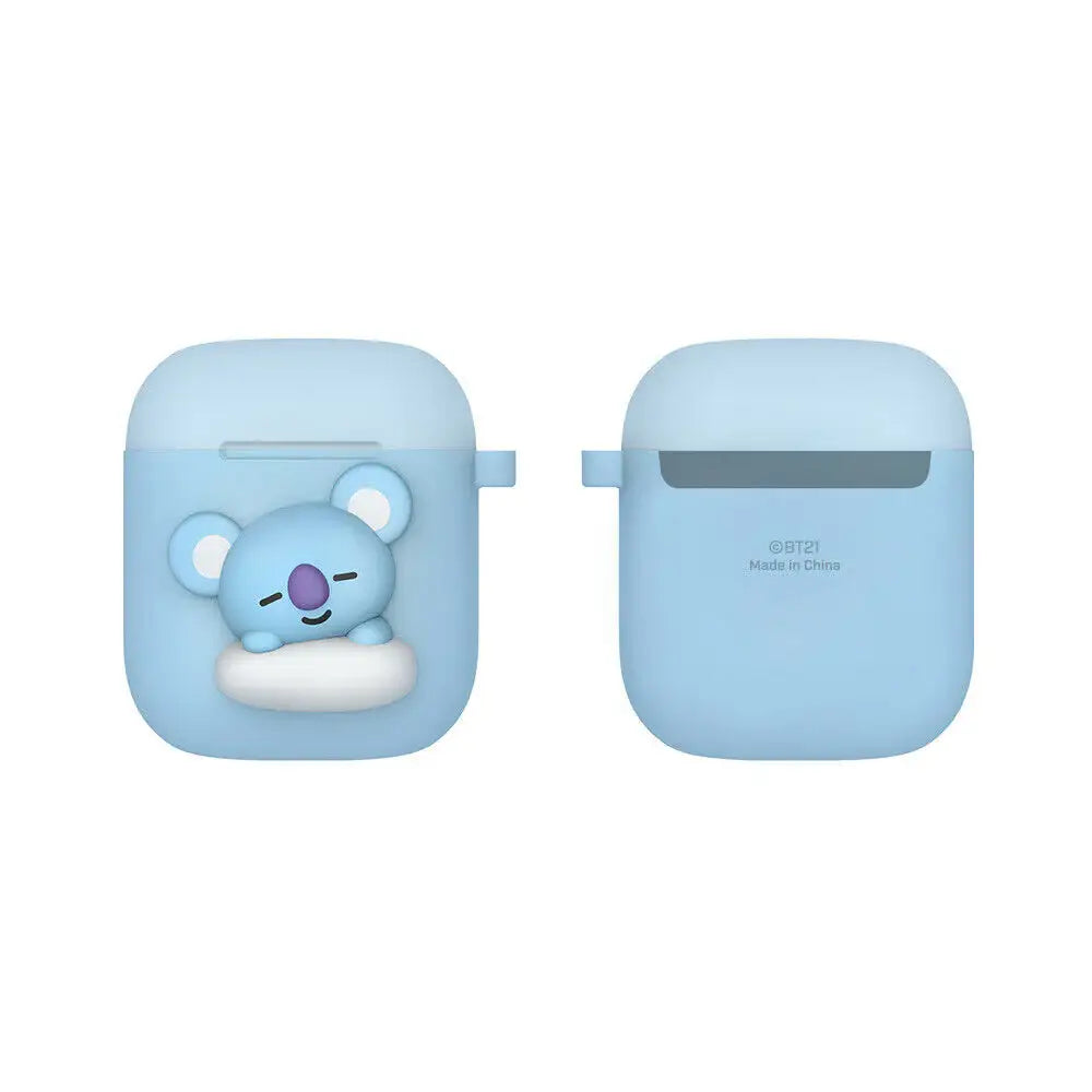 BT21 x Royche - Two-Tone AirPods Silicone Case - Type C - Royche - AirPod Case - Harumio