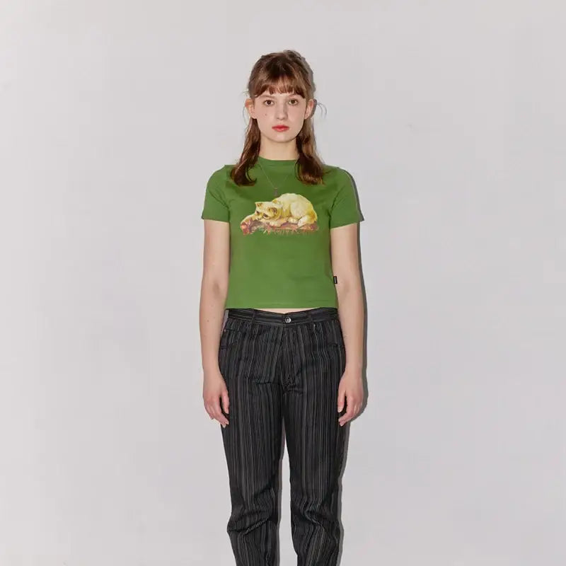 THENCE - Crop Tee IRD - THENCE - Clothings - Harumio