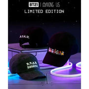 BT21 x AMONG US - Embroidered Ball Cap - Limited Edition - LINE FRIENDS - Ball Cap - Harumio