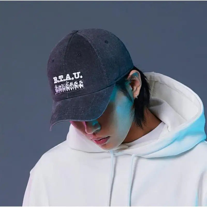BT21 x AMONG US - Embroidered Ball Cap - Limited Edition - LINE FRIENDS - Ball Cap - Harumio