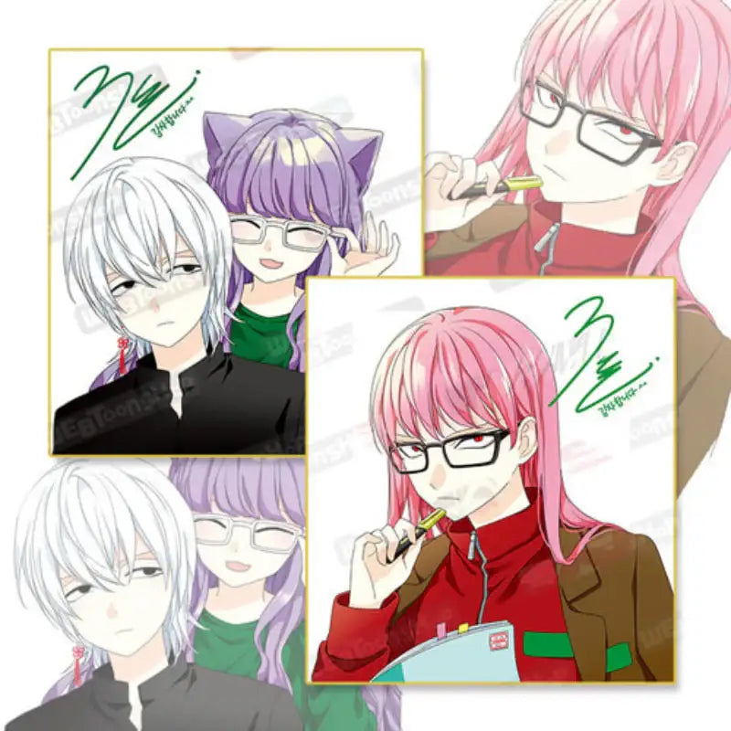 I Don't Want This Kind Of Hero - Autographed Paper - Webtoon Shop - Autographed Paper - Harumio