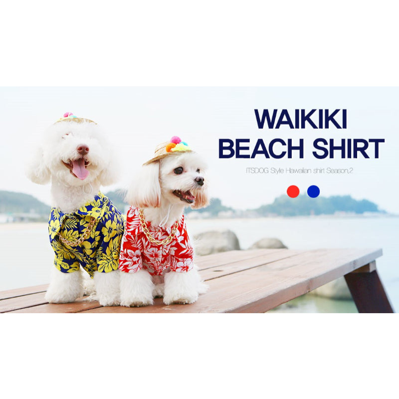 ITSDOG - Pet Waikiki Beach Shirt