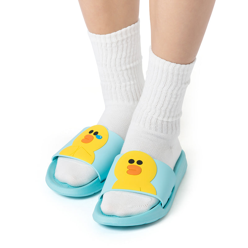 Line Friends - Sally Two Face Slipper - Shoes - Harumio