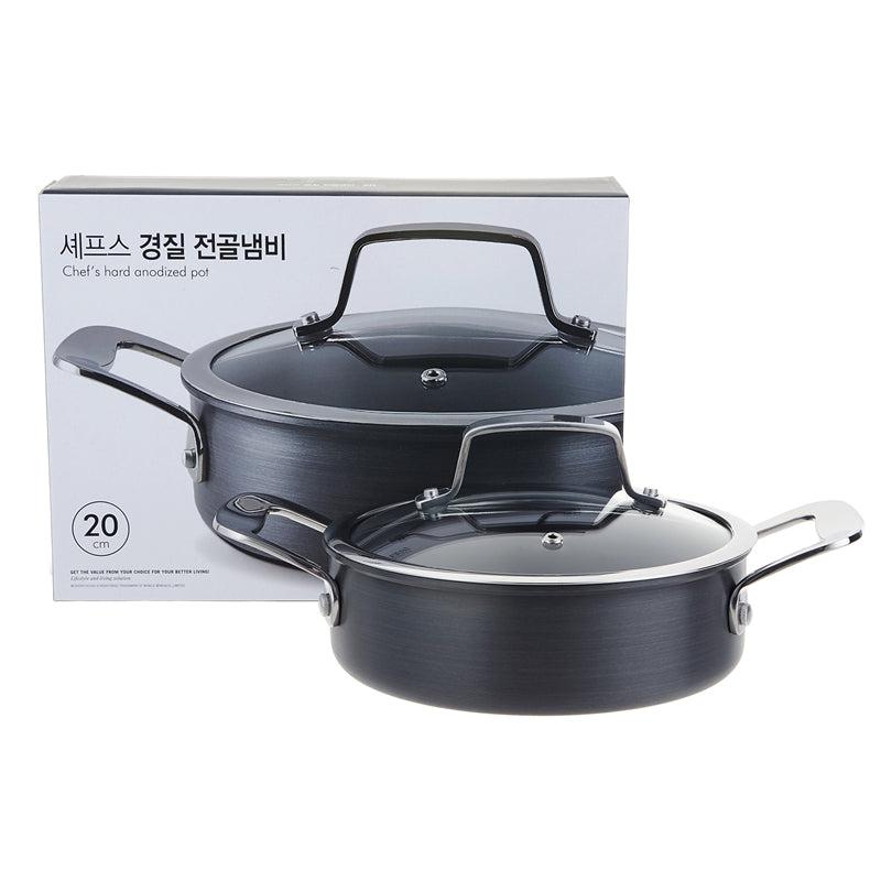 Korean Chef's Hard Anodized Pot