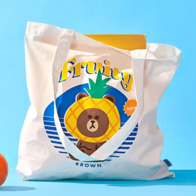 Line Friends - Fruity Eco Bag - Line Friends - Eco Bag - Harumio