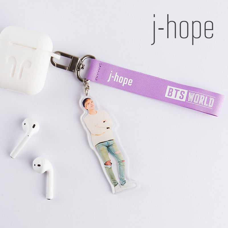 BTS World - Strap Keyring