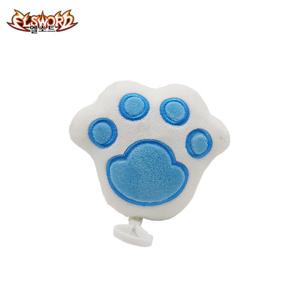 Elsword - Phoru Foot Stamp Plush Keyring