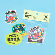 BT21 - City Edition Seoul - Sticker Pack - BT21 - Sticker - Harumio