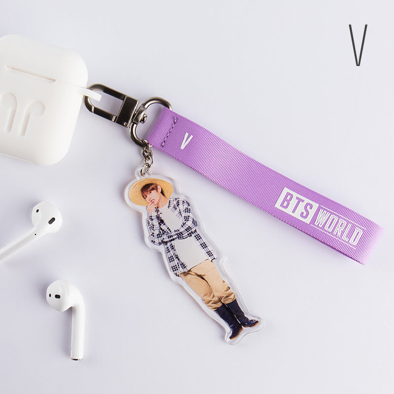 BTS World - Strap Keyring