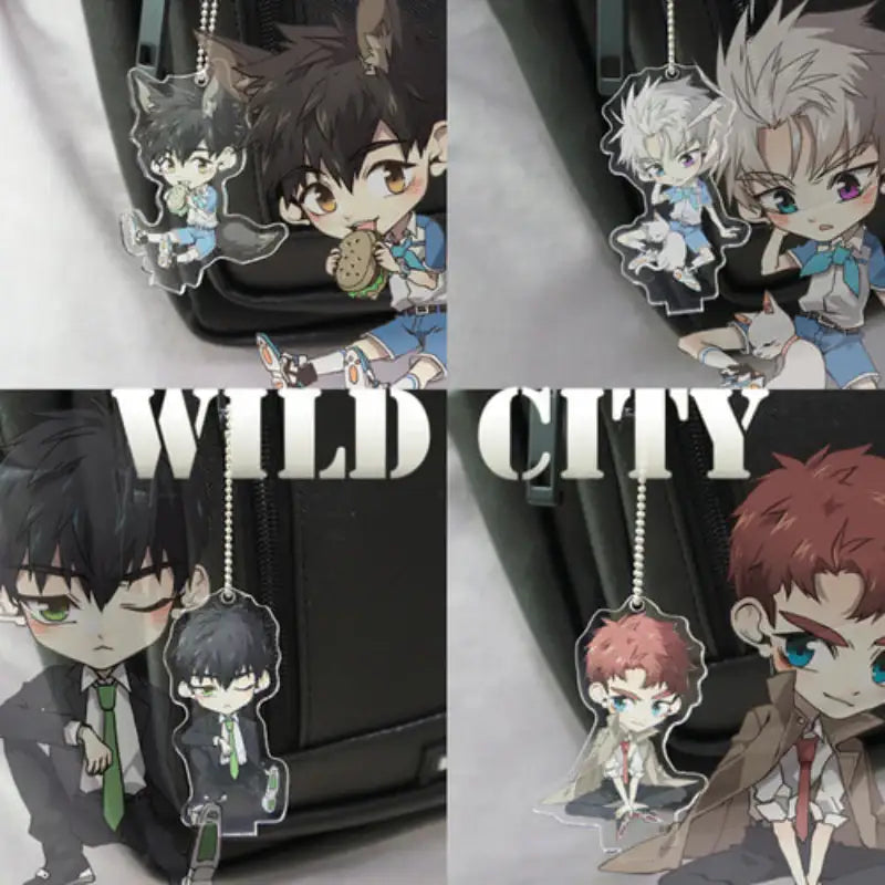 Wild City - Acrylic Stand Charm - Webtoon Shop - Acrylic Stand - Harumio