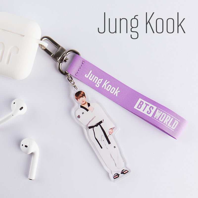 BTS World - Strap Keyring