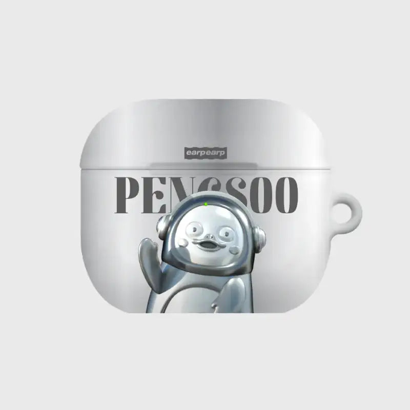 Earpearp x Pengsoo - Steel Pengsoo AirPods Hard Case (Grey) - Earpearp x Pengsoo - AirPods Case - Harumio