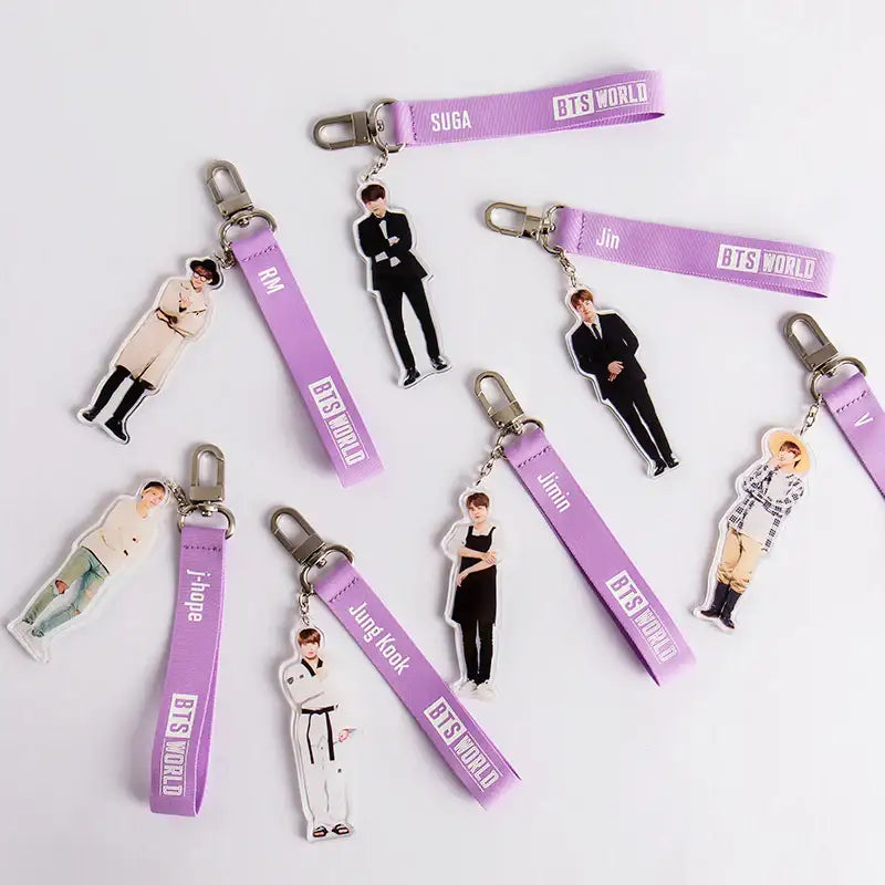 BTS World - Strap Keyring – Harumio