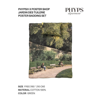 Phyps X Poster Shop - Jardin des Tuilerie Poster Bedding Set