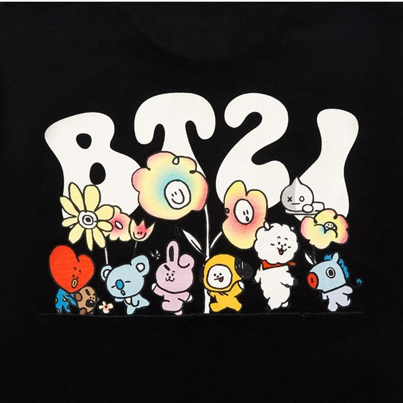 BT21 - Flower Collection - Flower Logo Short Sleeve T-Shirt