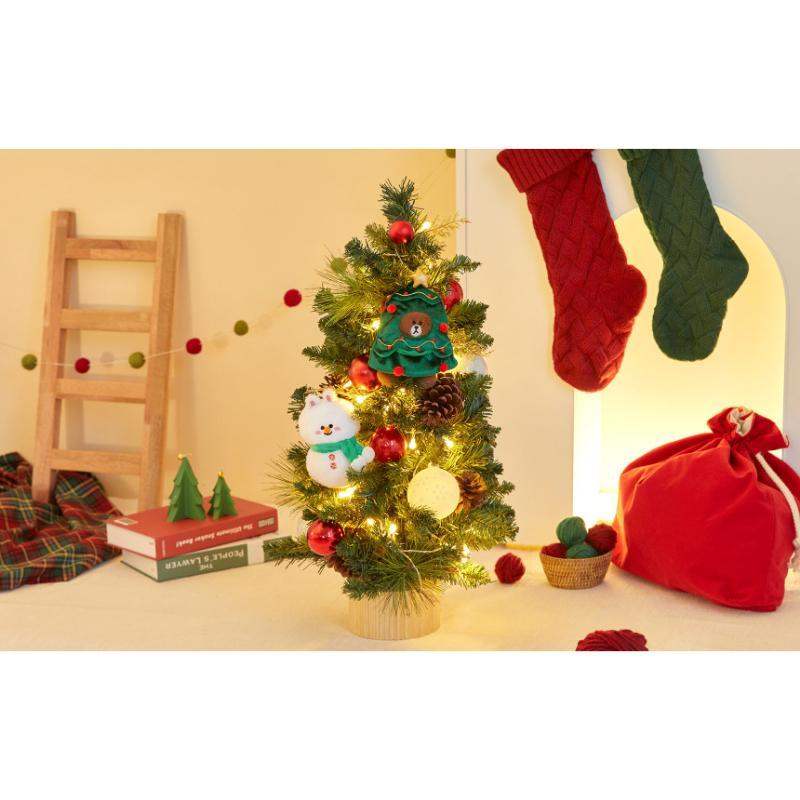 LINE Friends - Standing Doll Holiday Edition - Mini - LINE FRIENDS - Plush - Harumio
