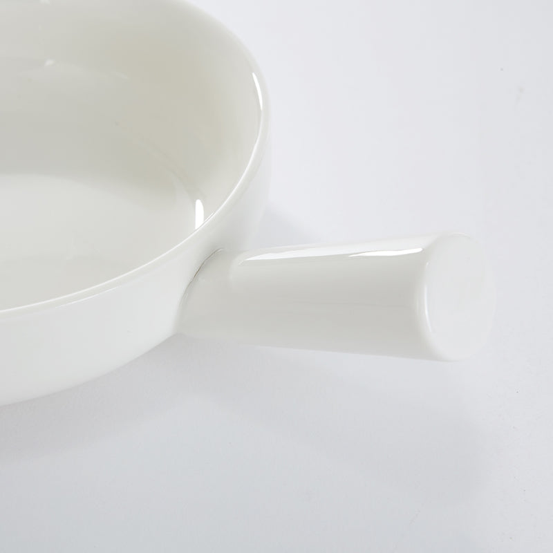 Korean White Handle Bowl Set