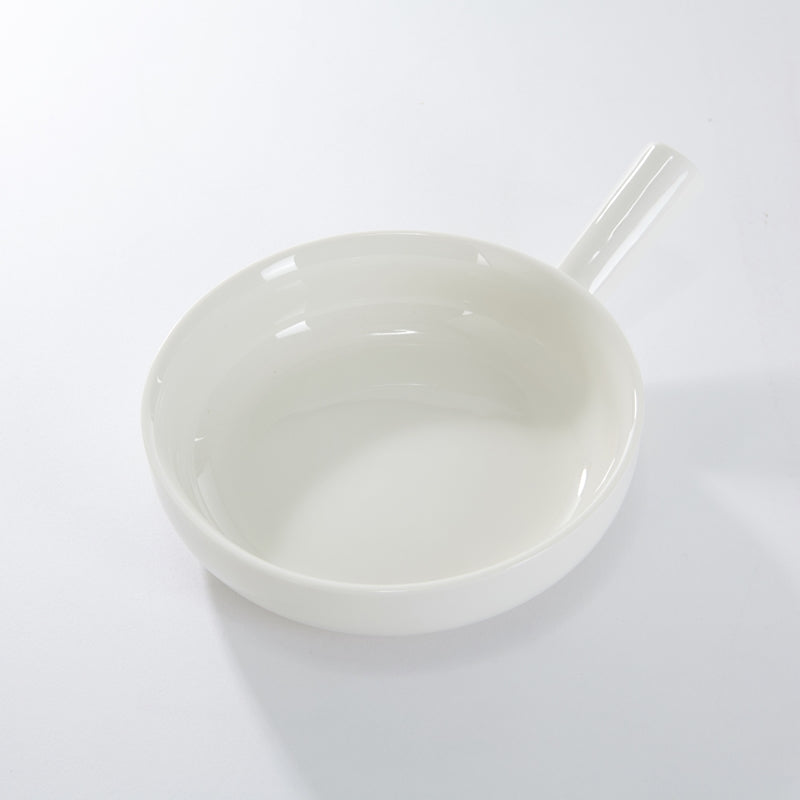 Korean White Handle Bowl Set