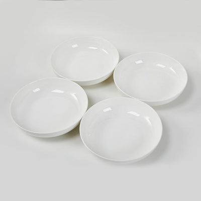 Korean Ivory Pasta Bowl 4P Set