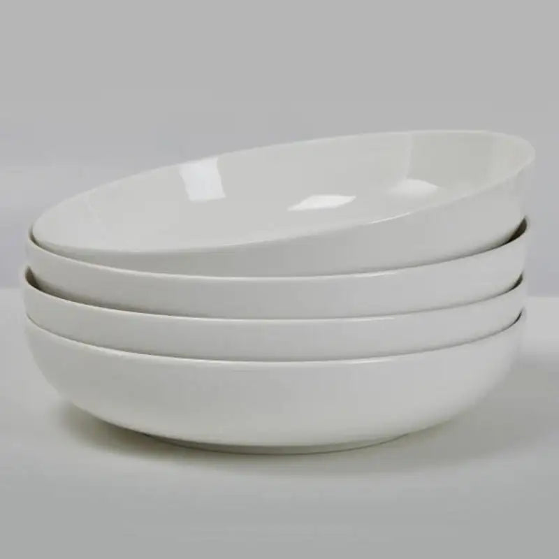 Korean Ivory Pasta Bowl 4P Set - Modern House - Kitchenware - Harumio