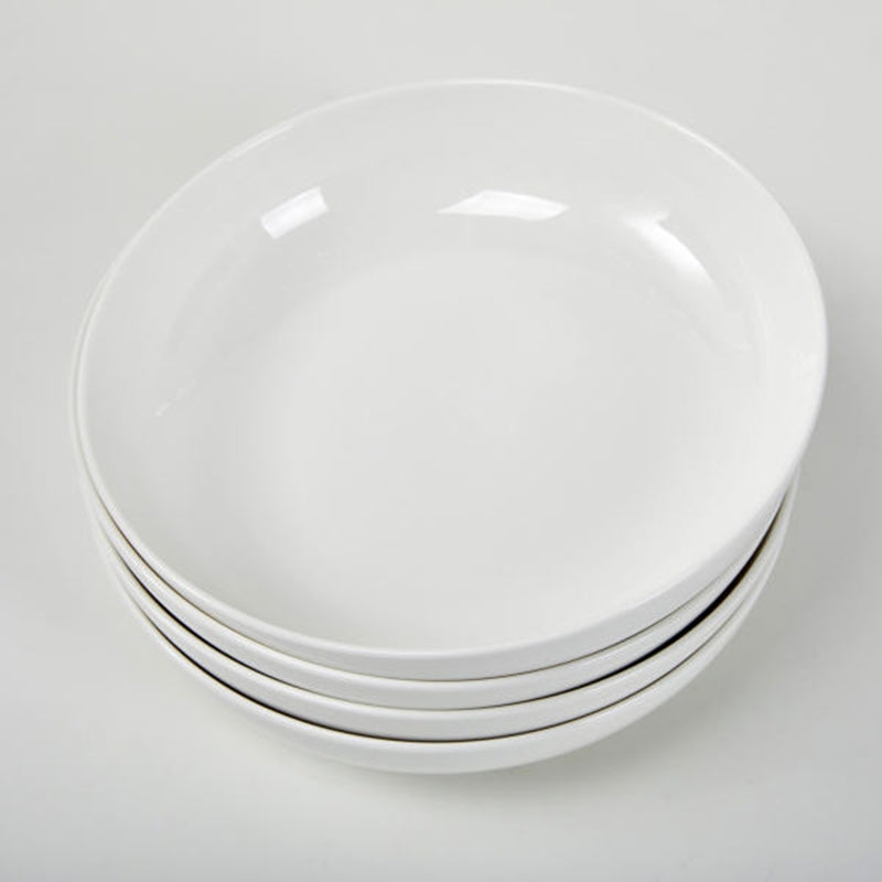 Korean Ivory Pasta Bowl 4P Set