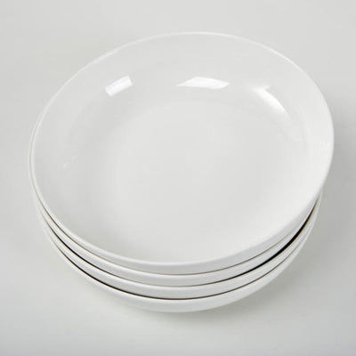 Korean Ivory Pasta Bowl 4P Set