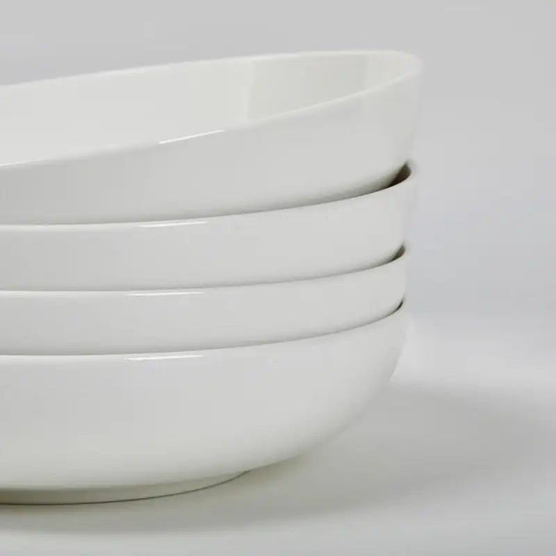 Korean Ivory Pasta Bowl 4P Set - Modern House - Kitchenware - Harumio