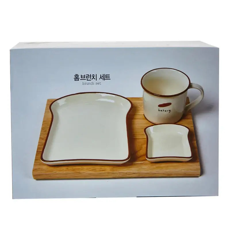 Korean Bread Home Brunch Set - Modern House - Kitchenware - Harumio