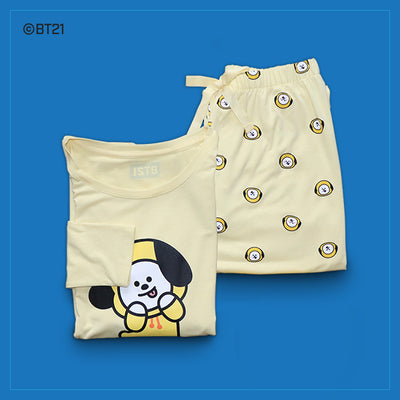BT21 x Hunt Innerwear - T-Shirt Pajama Set - Chimmy