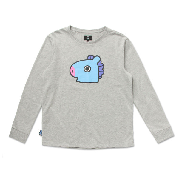BT21 x Hunt Innerwear - Long Sleeve Polo Shirt - Mang