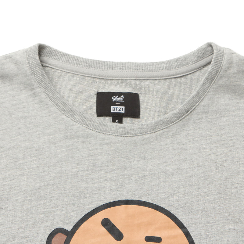 BT21 x Hunt Innerwear - Long Sleeve Polo Shirt - Shooky