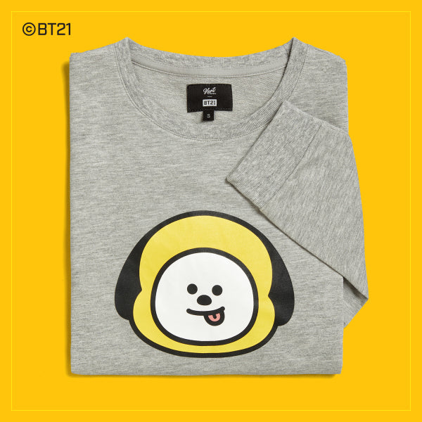 BT21 x Hunt Innerwear - Long Sleeve Polo Shirt - Chimmy