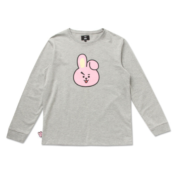BT21 x Hunt Innerwear - Long Sleeve Polo Shirt - Cooky