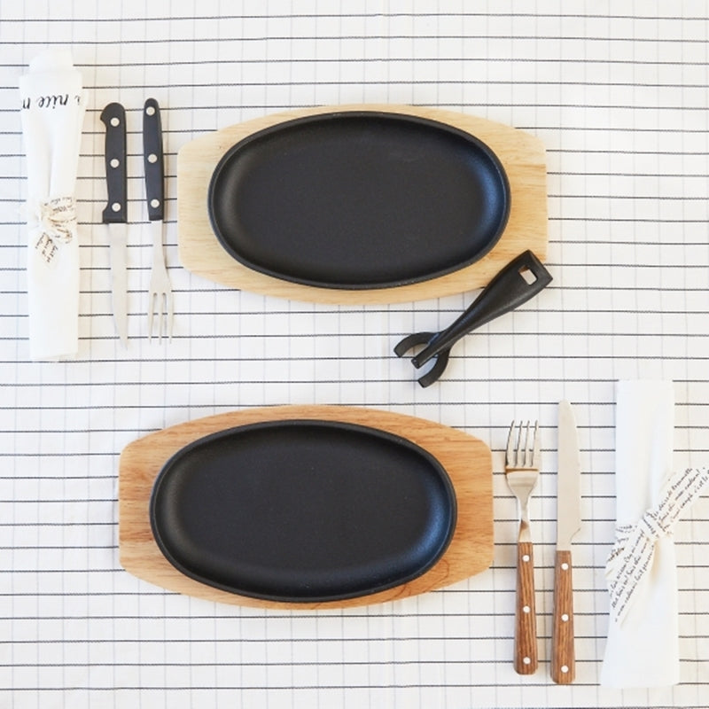Korean Cast Iron Pan Set