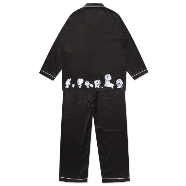 BT21 x Hunt Innerwear - Black Pajama Set