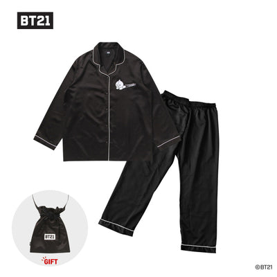 BT21 x Hunt Innerwear - Black Pajama Set