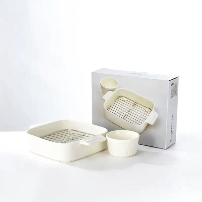 Korean Cutlet and Sauce Bowl Set - Modern House - Kitchenware - Harumio