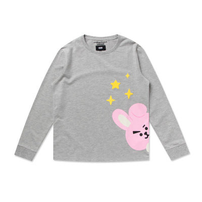 BT21 x Hunt Innerwear - Long Sleeve Shirt - Peekaboo Cooky